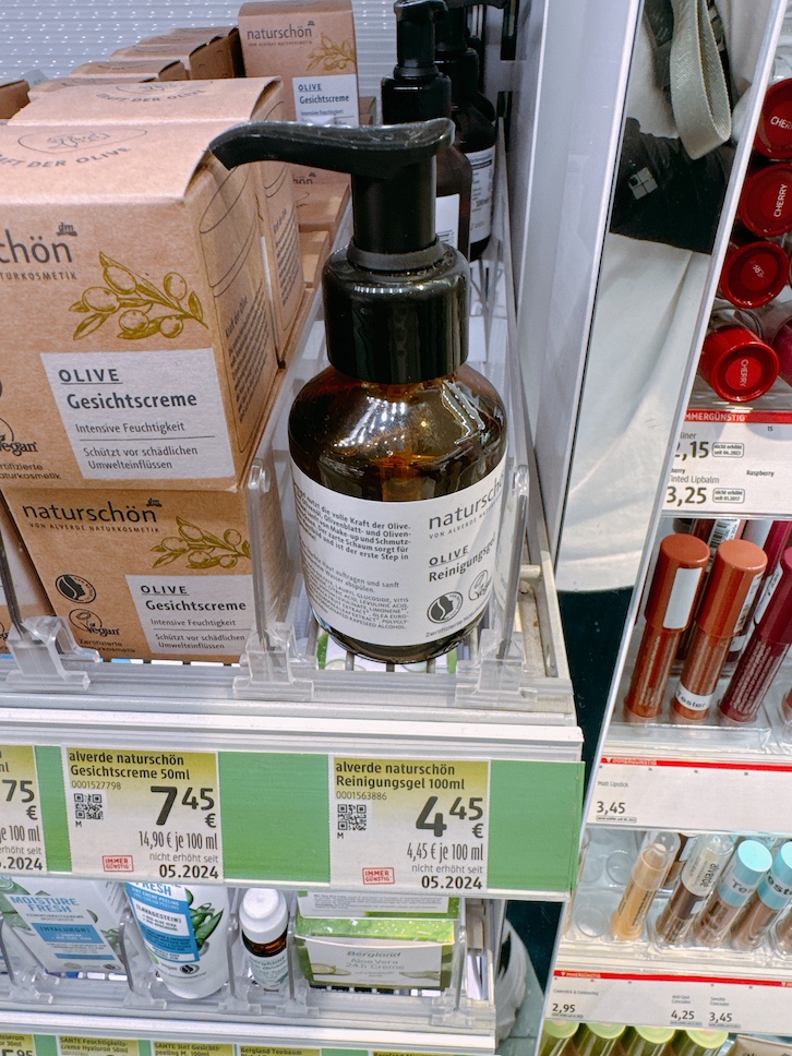 naturschön Reinigungsgel Oliveの売り場